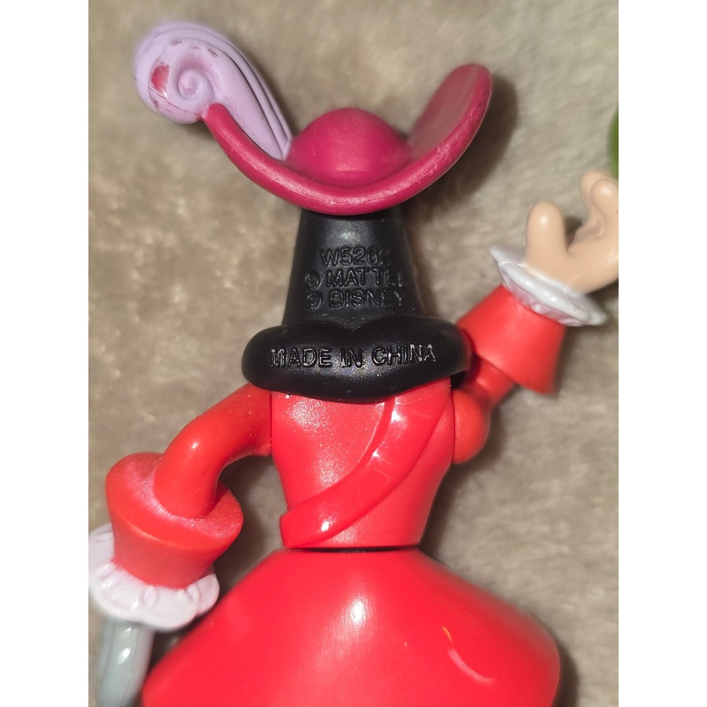 Disney Mattel 2011 Captain Hook and Tick Tock Croc Figures W5262 Jake Never Land - Picture 6 of 6